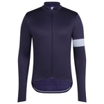 Rapha Men's Classic Long Sleeve Jersey Navy Purple/Arctic / XS Apparel - Clothing - Men's Jerseys - Road