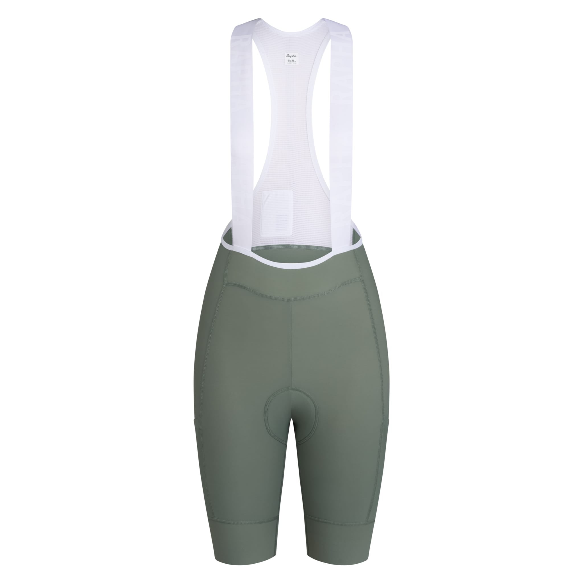 Rapha Women's Pro Team Cargo Bib Shorts - Regular - Laurel/White