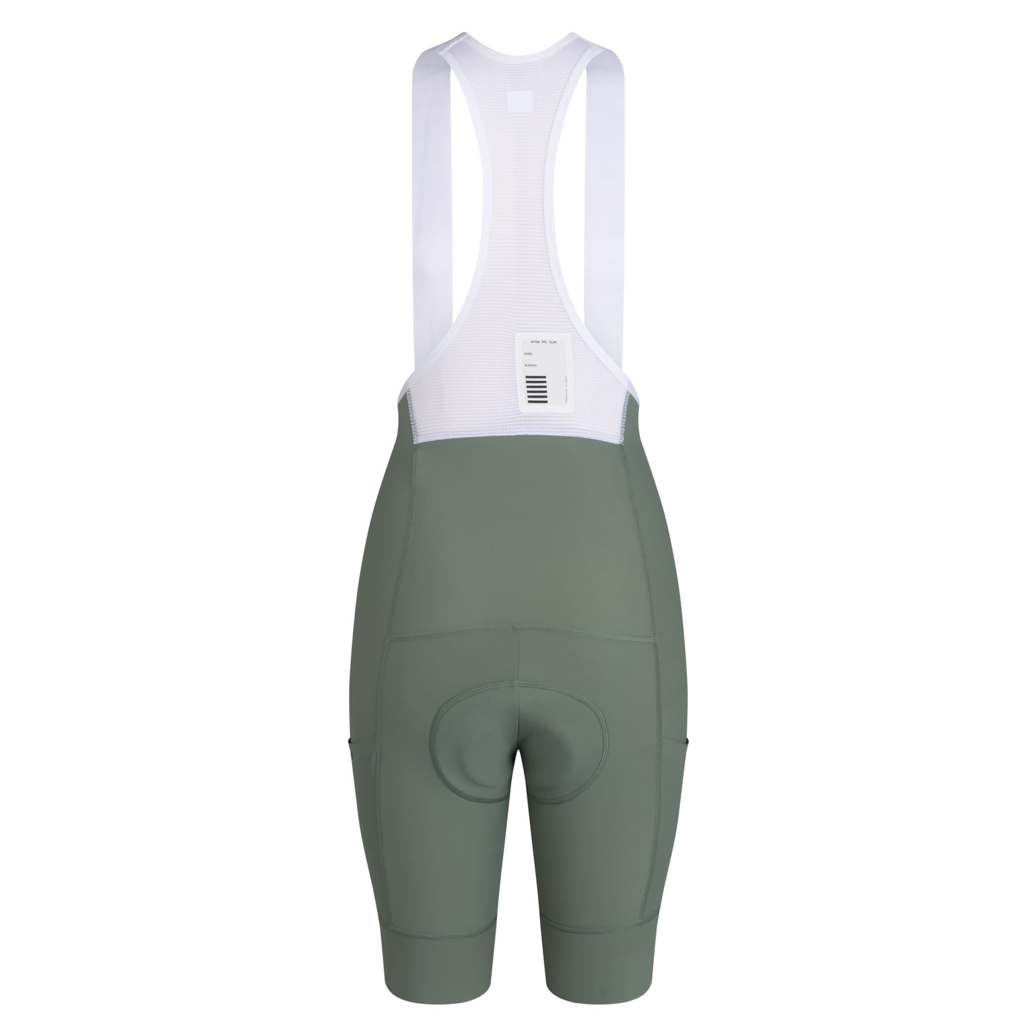 Rapha Women's Pro Team Cargo Bib Shorts - Regular - Laurel/White