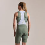 Rapha Women's Pro Team Cargo Bib Shorts - Regular - Laurel/White
