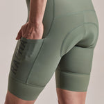 Rapha Women's Pro Team Cargo Bib Shorts - Regular - Laurel/White