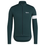 Rapha Men's Core Winter Jacket Forest Green/White / XS Apparel - Clothing - Men's Jackets - Road