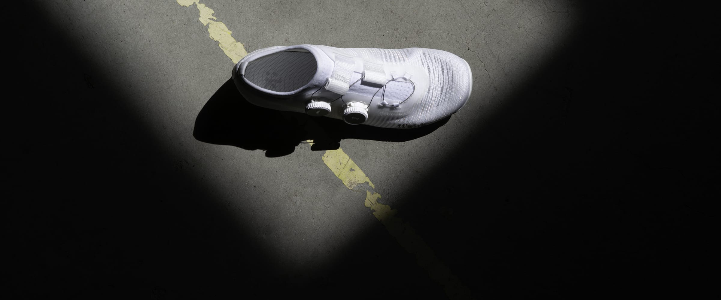 Fizik Vega from above on concrete floor