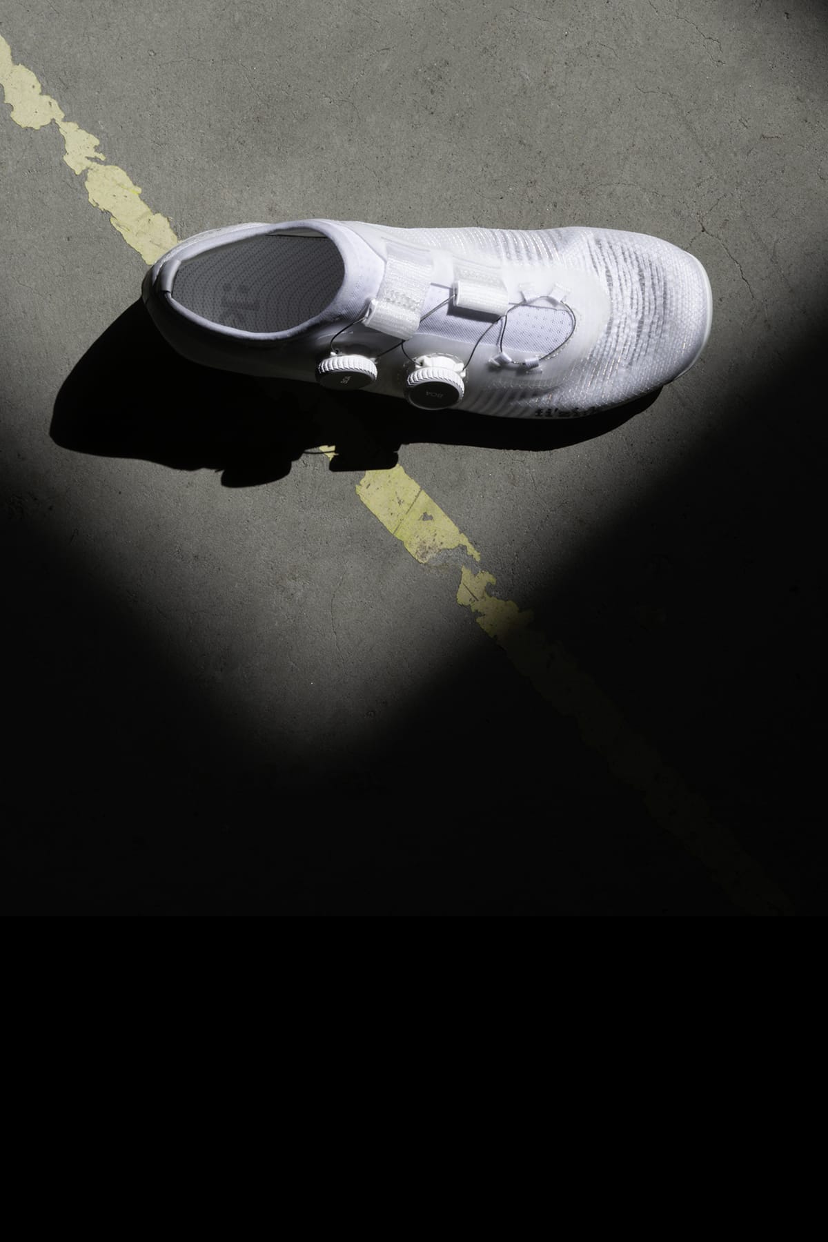 Fizik Vega from above on concrete floor