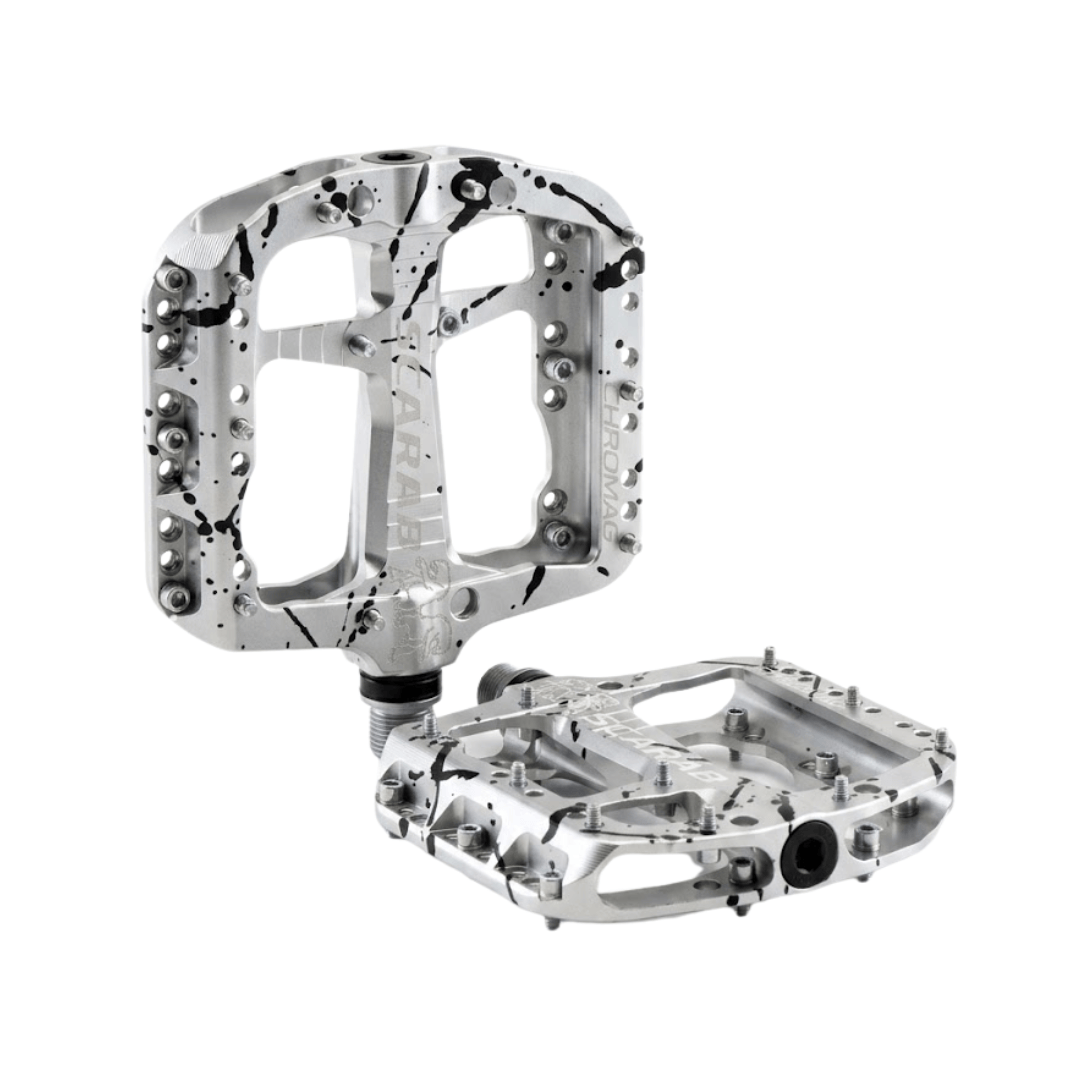 Chromag Scarab Pedal Silver Cloud Parts - Pedals - Mountain - Flats