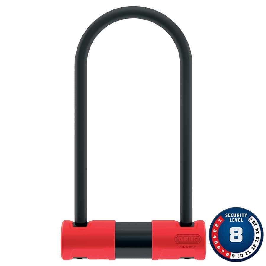 Abus 440A Alarm 70x230mm, 6.7''x9'', Thickness in mm: 12mm, Black U-Locks