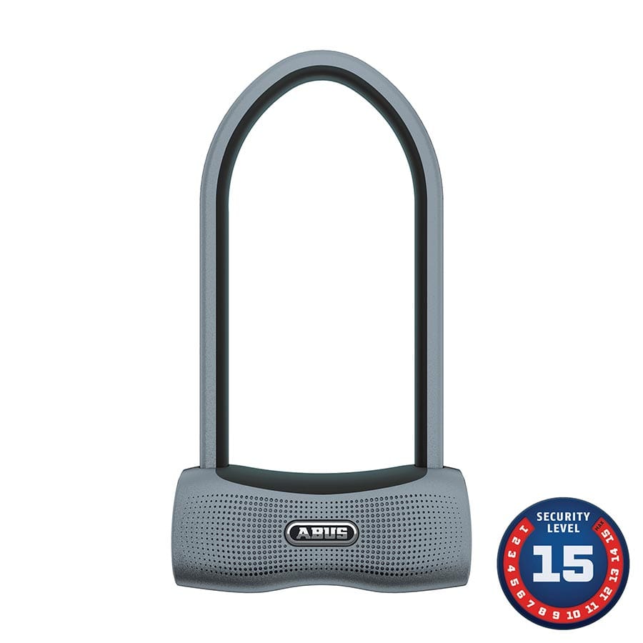 Abus 770A SmartX 230mm, 6.3''x9'', Thickness in mm: 13mm, Black, KF Bracket U-Locks