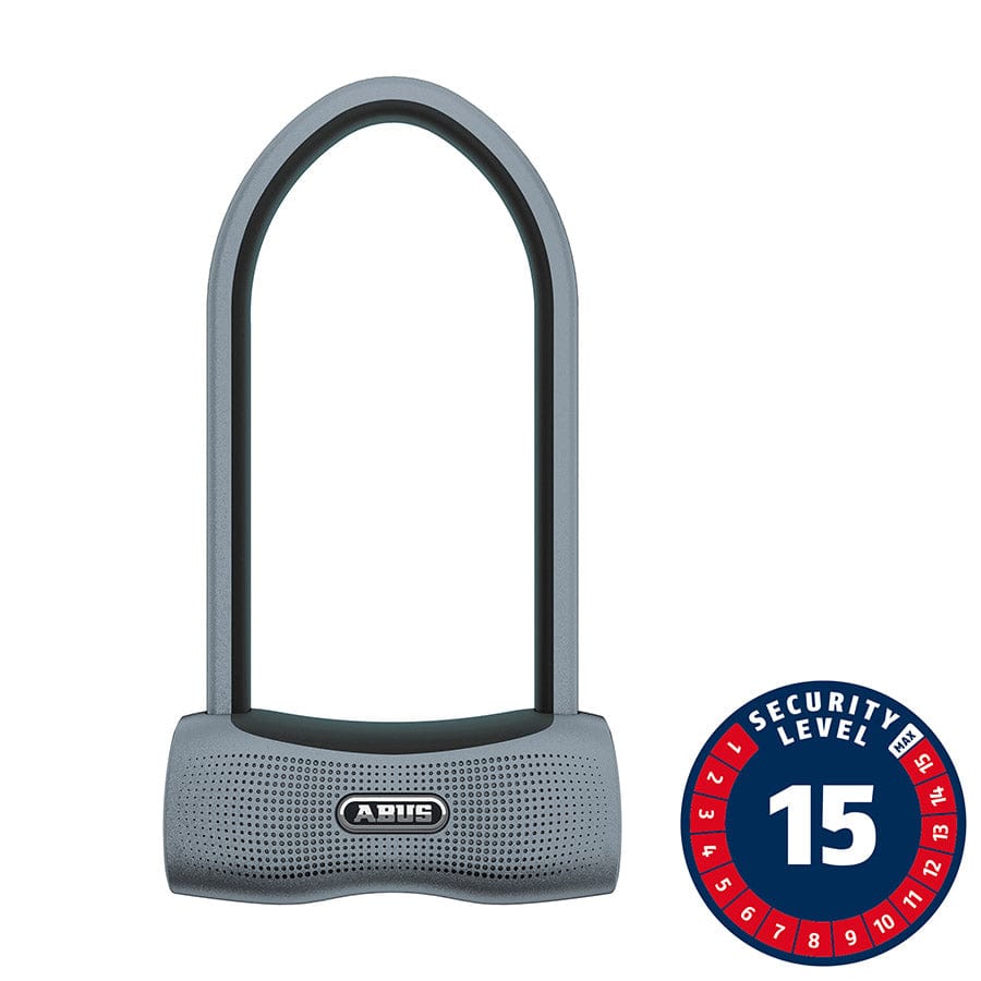 Abus 770A SmartX Abus, 770A SmartX, U-Lock, Smart, 160x230mm, 6.3''x9'', Thickness in mm: 13mm, Black, KF Bracket U-Locks