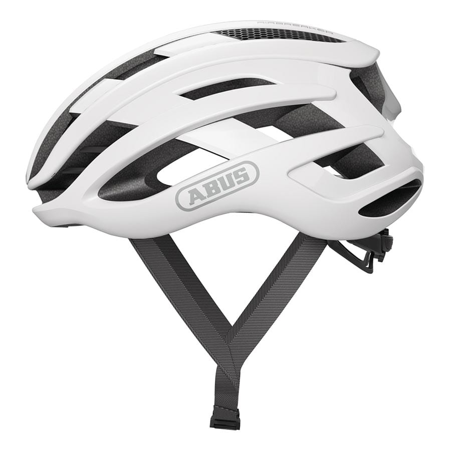 Abus AirBreaker L, 58 - 62cm, Polar White Road Helmets