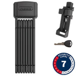 Abus Bordo 5800K Abus, Bordo 5800K, Folding Lock, Key - Plus, 80cm, 2.6', 2.5mm, Black Folding Locks