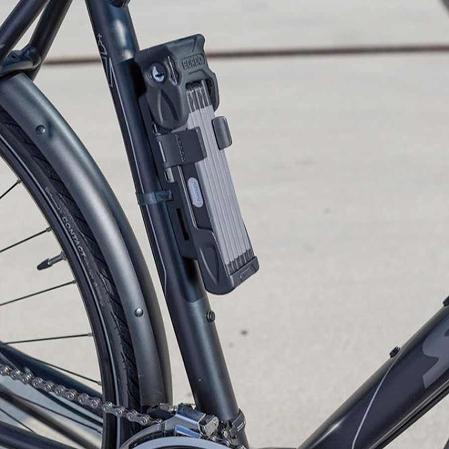 Abus Bordo 6000 Abus, Bordo 6000, Folding lock with key, 90cm (3'), SH Bracket, Black Folding Locks