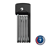 Abus Bordo Lite Mini 6055K Black Folding Locks