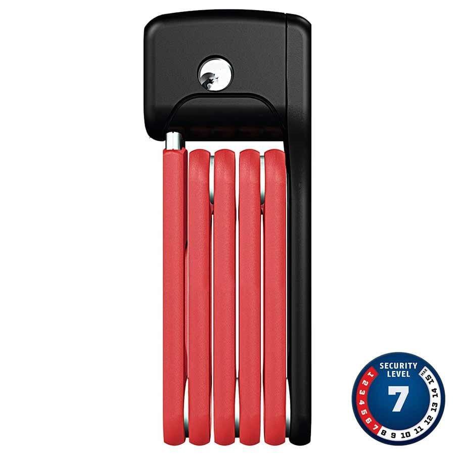 Abus Bordo Lite Mini 6055K Red Folding Locks