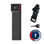 ABUS Bordo uGrip 5700 SH Folding Lock, Key, 80cm, 2.6', 5mm Accessories - Locks