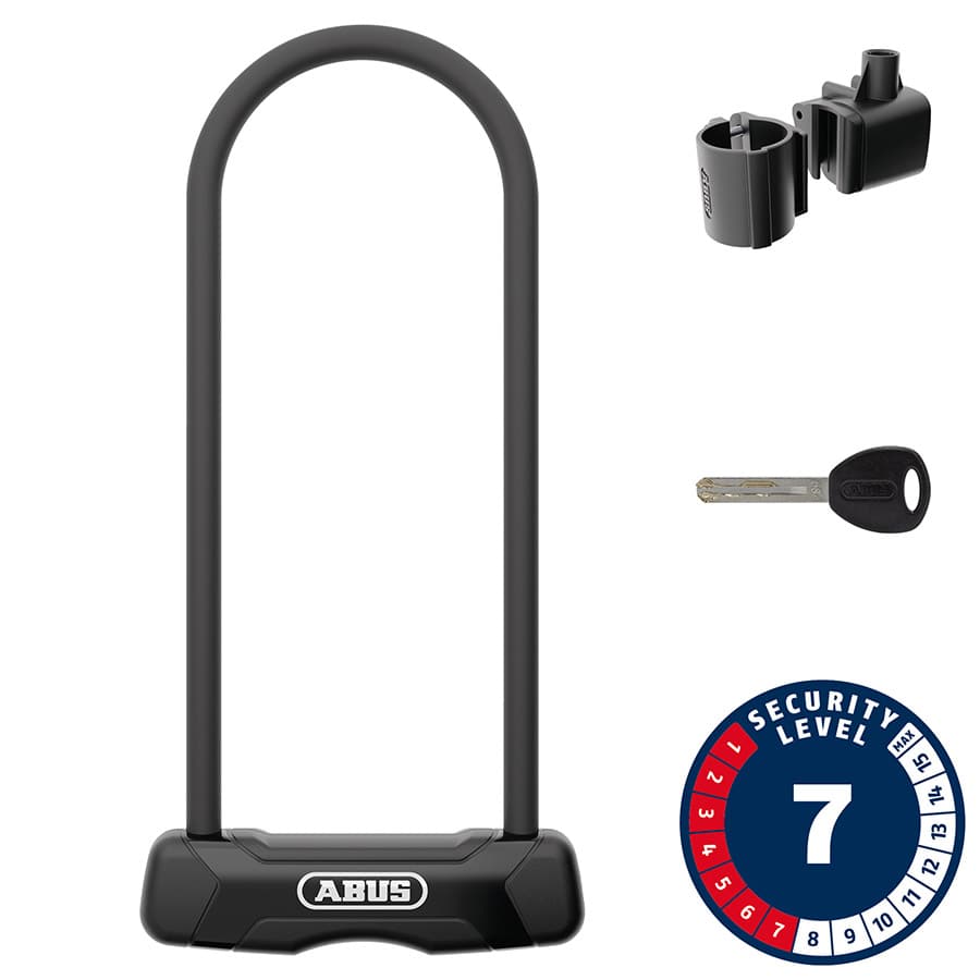 Abus Facilo 320K 109x300mm, 4.3''x11.8'', Thickness in mm: 12mm, Black U-Locks