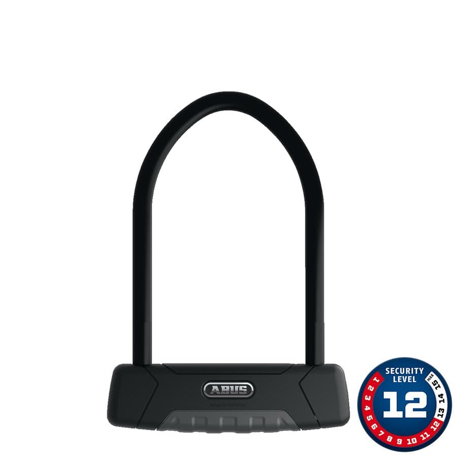 Abus Granit Plus 470 23.0cm, 5.9'' x 9'', SH B, Black U-Locks