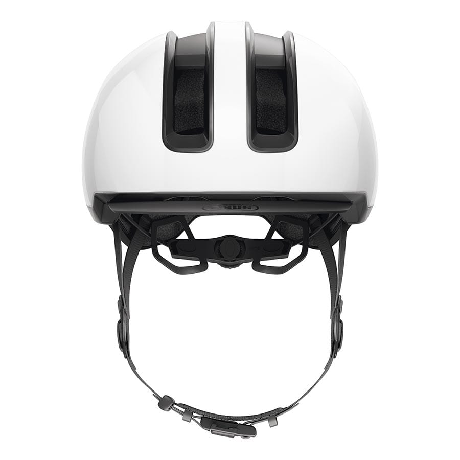 Abus Hud-Y Abus, Hud-Y, Helmet, L, 57 - 61cm, Shiny White Recreational and Commuter Helmets