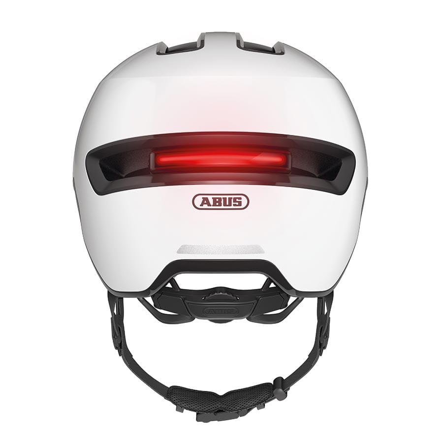 Abus Hud-Y Abus, Hud-Y, Helmet, L, 57 - 61cm, Shiny White Recreational and Commuter Helmets