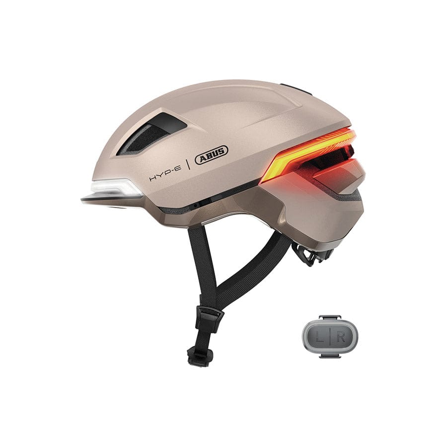 Abus Hyp-E L, 57 - 61cm, Champagne Gold Recreational and Commuter Helmets