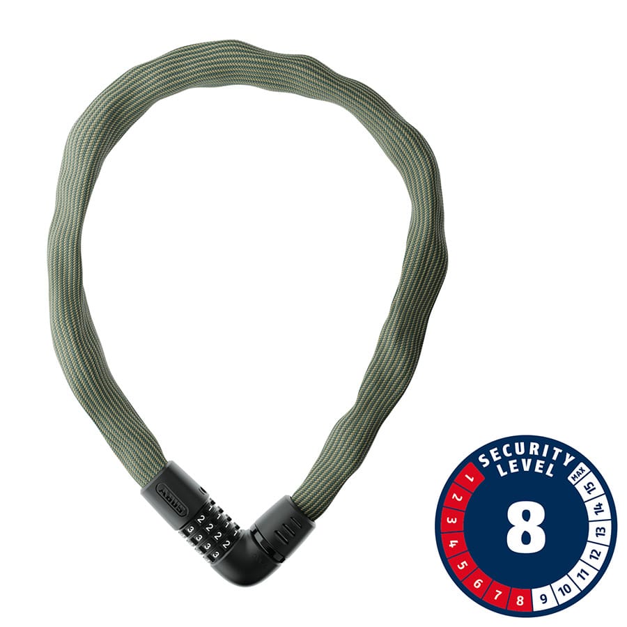 Abus IVERA 7210C 110cm, 43.3'', Green Chain Locks