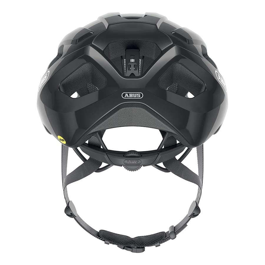Abus Macator MIPS Abus, Macator MIPS, Helmet, S, 51 - 55cm, Shiny Black Road Helmets