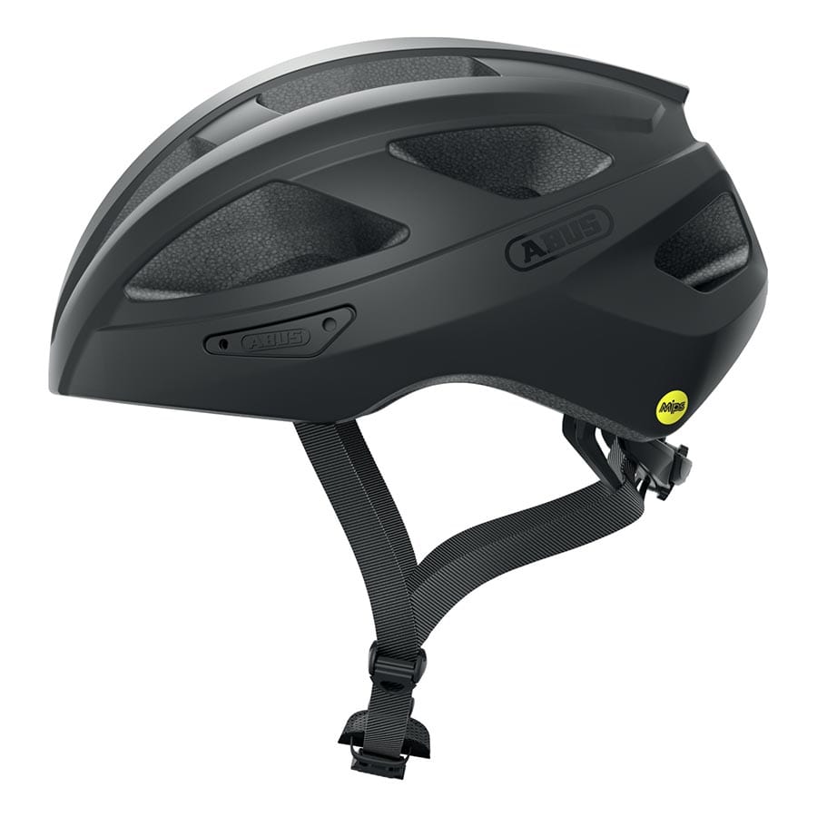 Abus Macator MIPS (no visor) L, 58 - 62cm, Velvet Black Road Helmets