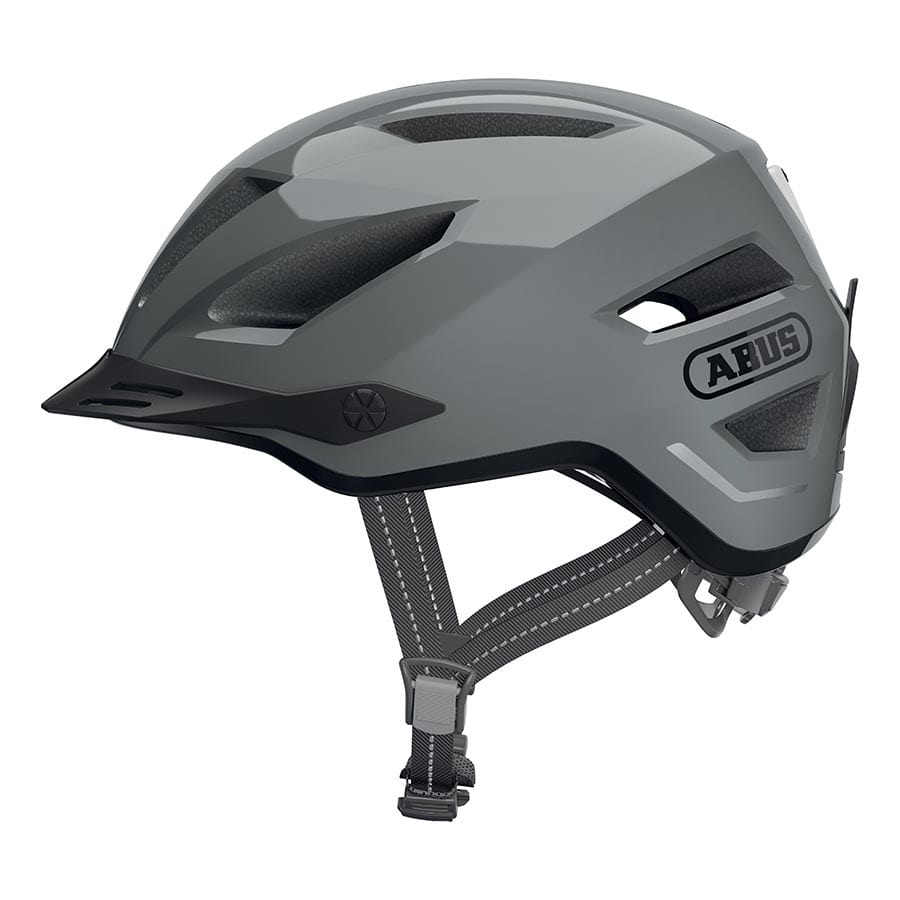 Abus Pedelec 2.0 M, 52 - 57cm, Race Grey / M Recreational and Commuter Helmets