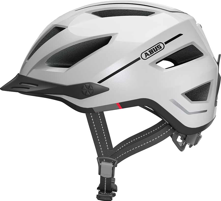 Abus Pedelec 2.0 Pearl White, M, 52 - 57cm / M Recreational and Commuter Helmets