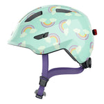 Abus Smiley 3.0 LED Blue Rainbow, M, 50 - 55cm Youth Helmets