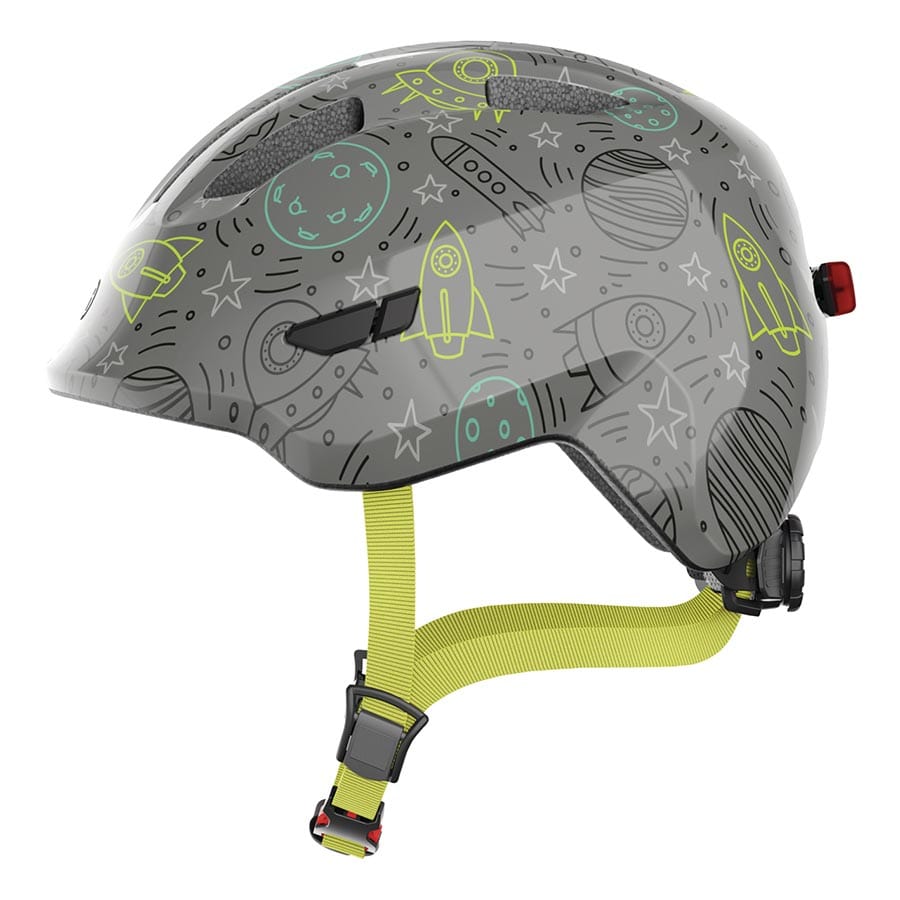 Abus Smiley 3.0 LED Grey Space, M, 50 - 55cm Youth Helmets
