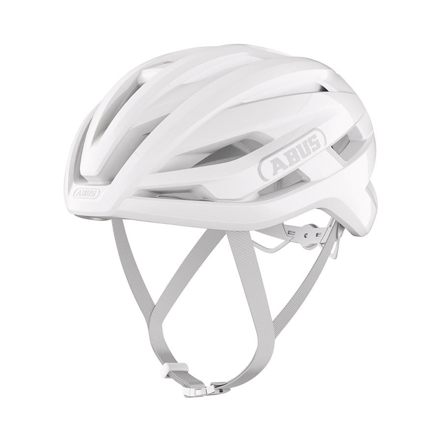 Abus StormChaser L, 59 - 62cm, Pure White Road Helmets