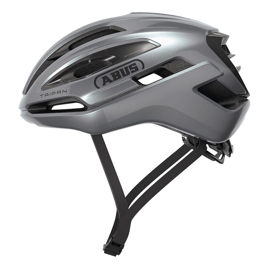 Abus Taipan L, 57 - 61cm, Graphite Silver Road Helmets