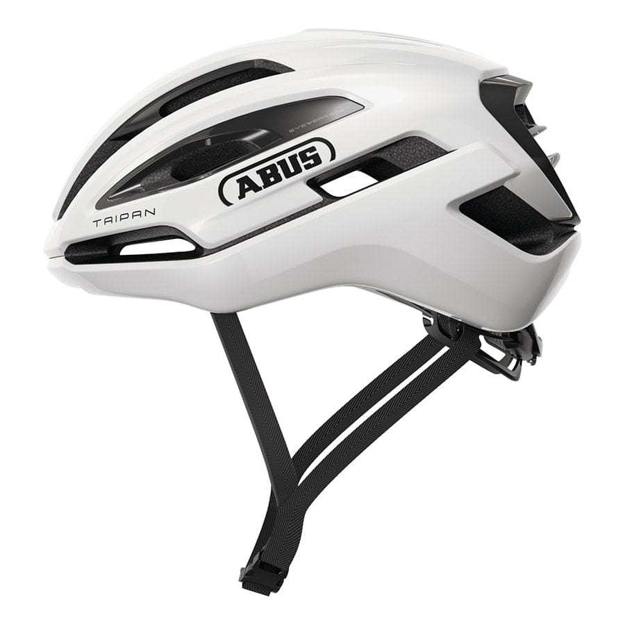 Abus Taipan L, 57 - 61cm, Shiny White Road Helmets
