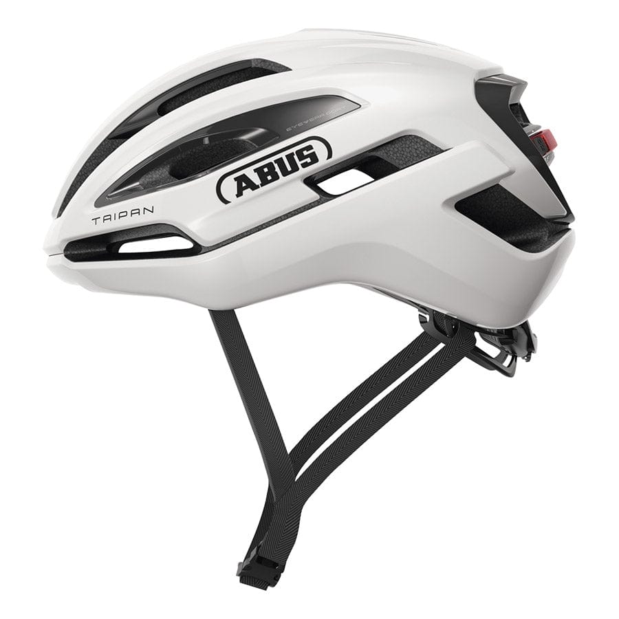Abus Taipan LED L, 57 - 61cm, Shiny White Road Helmets