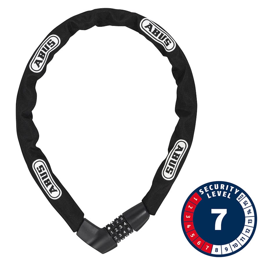 Abus Tresor 1385 Abus, Tresor 1385, Chain Lock, Combo, 7mm, 85cm, 2.8', Black Chain Locks