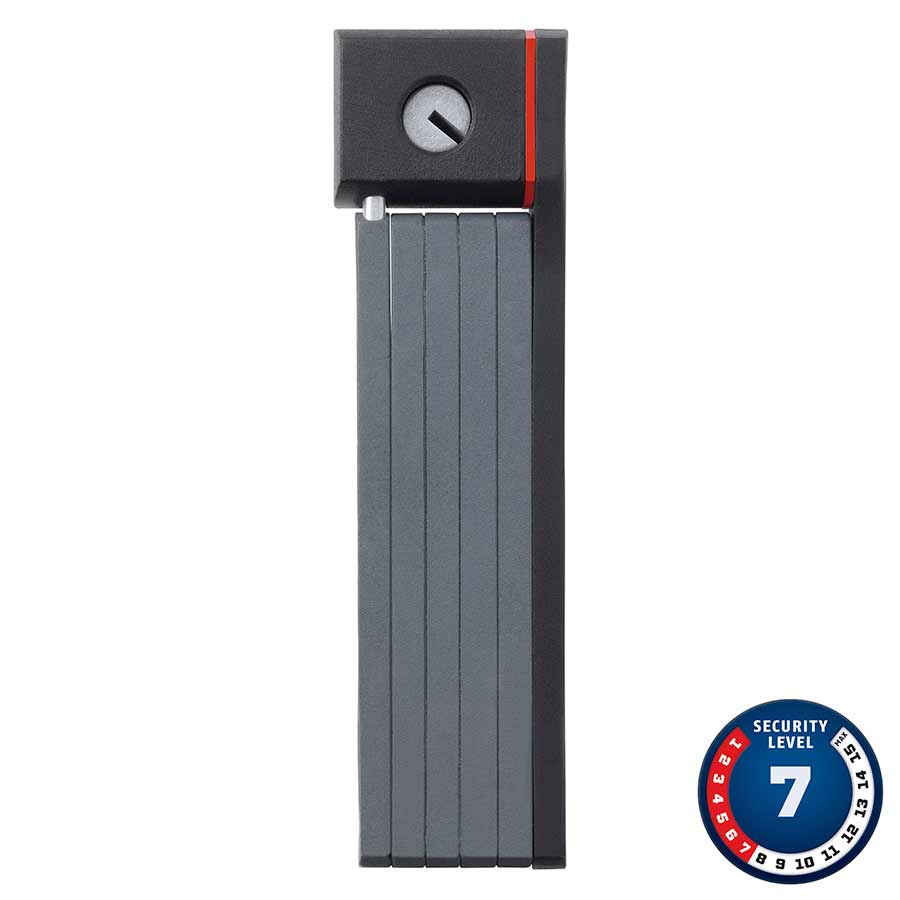 Abus uGrip Bordo Abus, Ugrip Bordo 5700, Folding lock with key, 80cm (2.6'), Black Folding Locks