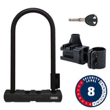 Abus Ultra 410K 170x230mm, 6.7''x9'', Thickness in mm: 12mm, Black U-Locks