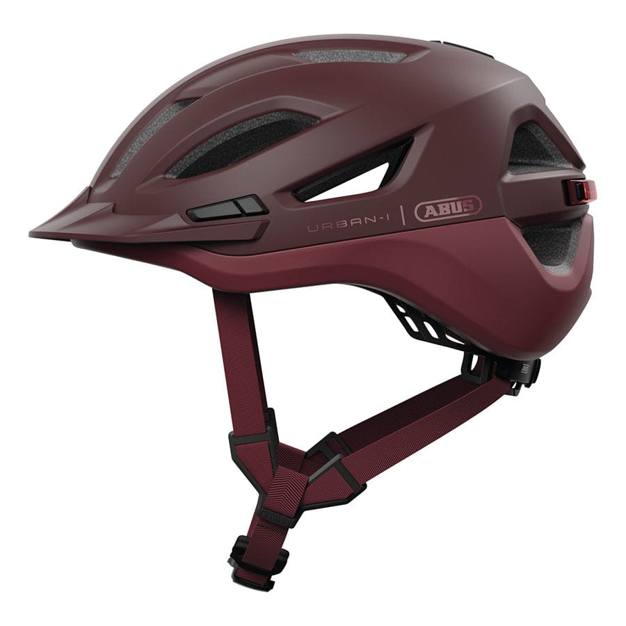 Abus Urban-I 4.0 ACE L, 57 - 61cm, Chestnut Red Recreational and Commuter Helmets