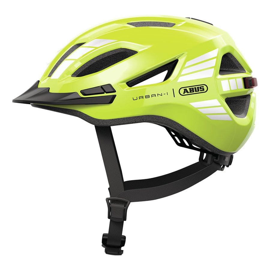 Abus Urban-I 4.0 L, 57 - 61cm, Signal Yellow Recreational and Commuter Helmets