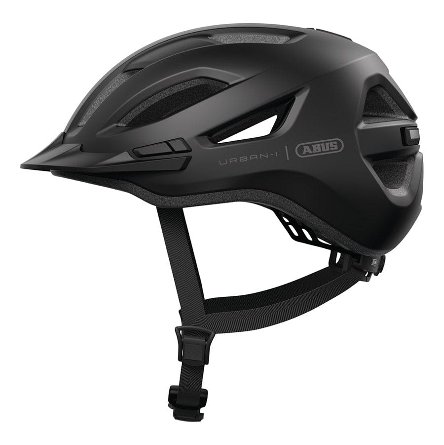 ABUS Urban-I 4.0 LR S, 51 - 55cm, Velvet Black Recreational and Commuter Helmets