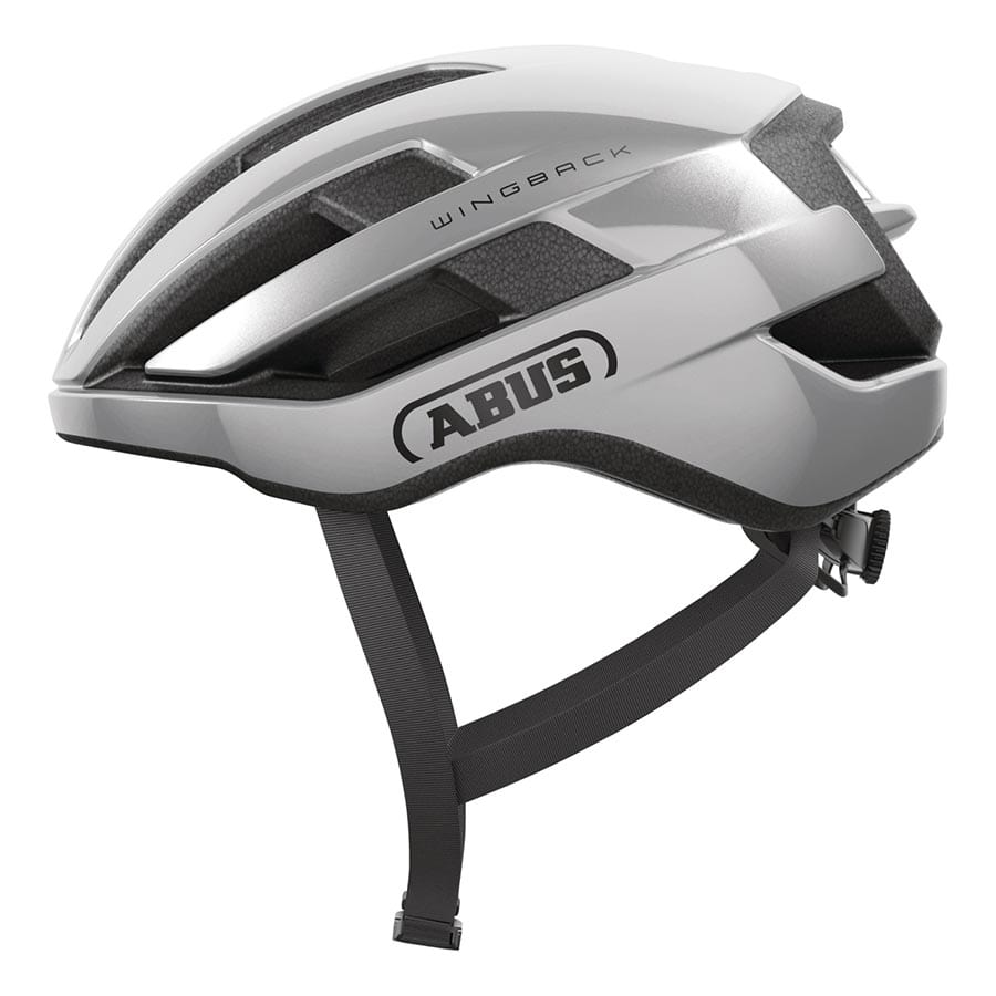 Abus WingBack M, 52 - 58cm, Gleam Silver / M Recreational and Commuter Helmets