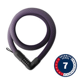 Abus Yarnit 4004C 110cm, 43.3'', Midnight Purple Chain Locks