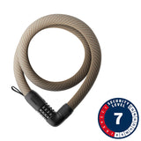 Abus Yarnit 4004C 110cm, 43.3'', Sand Stone Chain Locks