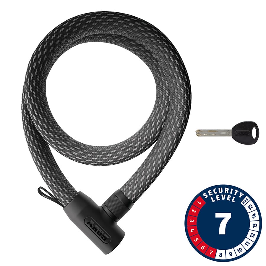 Abus Yarnit 4004K 110cm, 43.3'', Black Chain Locks