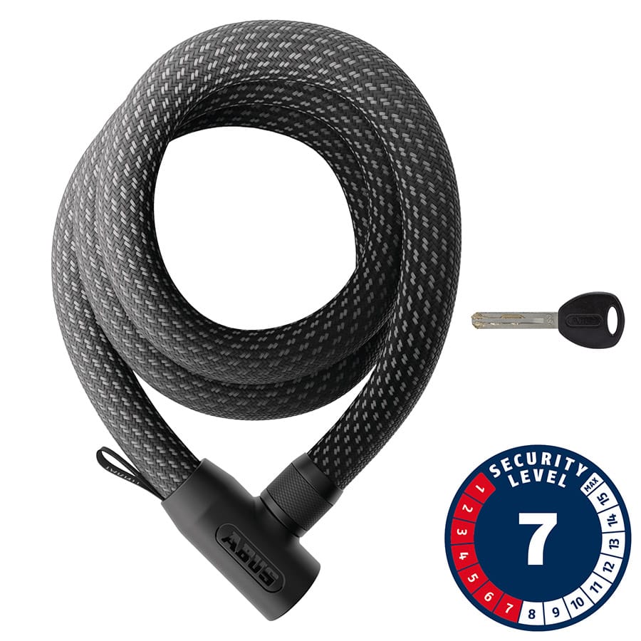 Abus Yarnit 4004K 140cm, 55.1'', Black Chain Locks