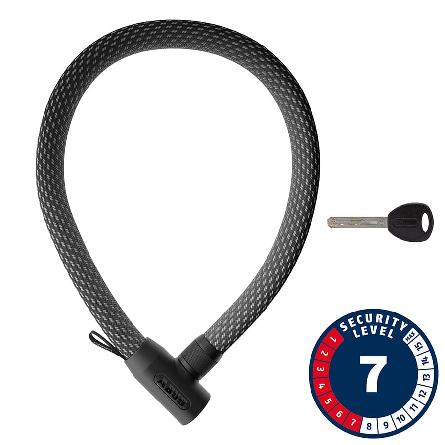 Abus Yarnit 4004K 85cm, 33.5'', Black Chain Locks