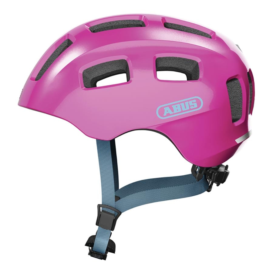 Abus Youn-I 2.0 S, 48 - 54cm, Sparkling Pink / S Youth Helmets