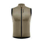 Albion Men's All Road Pertex Quantum Wind Gilet Dark Sand / XS Apparel - Clothing - Men's Vests