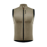 Albion Men's All Road Pertex Quantum Wind Gilet Dark Sand / XS Apparel - Clothing - Men's Vests