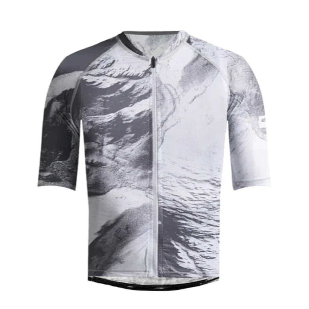 Albion Men's Lidar Jersey Grey/White / XS Apparel - Clothing - Men's Jerseys - Road